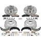Purchase Top-Quality Rear Disc Brake Kit by POWER STOP - K15006DK pa1