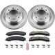 Purchase Top-Quality Rear Disc Brake Kit by POWER STOP - KOE6517 pa1