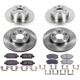 Purchase Top-Quality Rear Disc Brake Kit by POWER STOP - KOE8359 pa1