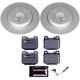 Purchase Top-Quality Rear Disc Brake Kit by POWER STOP - ESK5261 pa2