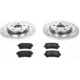 Purchase Top-Quality Rear Disc Brake Kit by POWER STOP - K4745 pa2