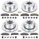 Purchase Top-Quality Rear Disc Brake Kit by POWER STOP - K5458-36 pa12