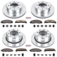Purchase Top-Quality Rear Disc Brake Kit by POWER STOP - K5458-36 pa4