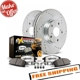 Purchase Top-Quality Rear Disc Brake Kit by POWER STOP - K6562-36 pa8