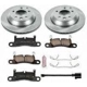 Purchase Top-Quality Rear Disc Brake Kit by POWER STOP - KOE5979 pa2