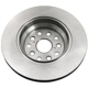 Purchase Top-Quality ADVICS - A6R042U - Rear Driver Side Brake Rotor pa2