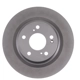 Purchase Top-Quality AGNA BRAKES - CR58635 - Rear Disc Brake Rotor pa2