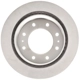 Purchase Top-Quality AGNA BRAKES - CR90555 - Rear Disc Brake Rotor pa2