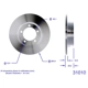 Purchase Top-Quality BENDIX GLOBAL - PRT1552 - Disc Brake Rotor pa1