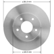 Purchase Top-Quality BENDIX GLOBAL - PRT1792 - Disc Brake Rotor pa3