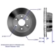 Purchase Top-Quality BENDIX GLOBAL - PRT5441 - Disc Brake Rotor pa3