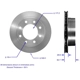Purchase Top-Quality BENDIX GLOBAL - PRT5466 - Disc Brake Rotor pa1