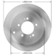 Purchase Top-Quality BENDIX GLOBAL - PRT5934 - Disc Brake Rotor pa1