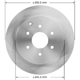 Purchase Top-Quality BENDIX GLOBAL - PRT6098 - Disc Brake Rotor pa1