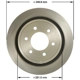 Purchase Top-Quality BENDIX GLOBAL - PRT6177 - Disc Brake Rotor pa1