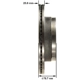 Purchase Top-Quality BENDIX GLOBAL - PRT6177 - Disc Brake Rotor pa2