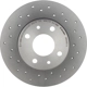 Purchase Top-Quality Rear Disc Brake Rotor by BREMBO - 08.5085.1X (1 Qty) pa2