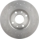 Purchase Top-Quality Rear Disc Brake Rotor by BREMBO - 08.5085.1X (1 Qty) pa5