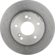 Purchase Top-Quality Rear Disc Brake Rotor by BREMBO - 08.5178.3X (1 Qty) pa2