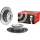 Purchase Top-Quality Rear Disc Brake Rotor by BREMBO - 08.7019.81 (1 Qty) pa25