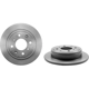 Purchase Top-Quality Rear Disc Brake Rotor by BREMBO - 08.7104.11 (1 Qty) pa1
