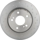 Purchase Top-Quality Rear Disc Brake Rotor by BREMBO - 08.7211.2X (1 Qty) pa2