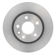 Rear Disc Brake Rotor by BREMBO - 08.7288.11 (1 Qty) pa1