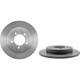 Purchase Top-Quality Rear Disc Brake Rotor by BREMBO - 08.8974.11 (1 Qty) pa4