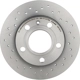 Purchase Top-Quality Rear Disc Brake Rotor by BREMBO - 08.9136.1X (1 Qty) pa2