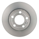 Rear Disc Brake Rotor by BREMBO - 08.9148.11 (1 Qty) pa2
