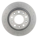 Rear Disc Brake Rotor by BREMBO - 08.9460.4X (1 Qty) pa3