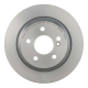 Rear Disc Brake Rotor by BREMBO - 08.9584.11 (1 Qty) pa1