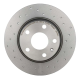 Rear Disc Brake Rotor by BREMBO - 08.9769.1X (1 Qty) pa1
