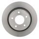 Rear Disc Brake Rotor by BREMBO - 08.9975.21 (1 Qty) pa7