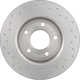 Purchase Top-Quality Rear Disc Brake Rotor by BREMBO - 08.9975.2X (1 Qty) pa5
