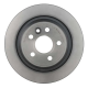 Rear Disc Brake Rotor by BREMBO - 08.A540.11 (1 Qty) pa1