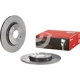 Purchase Top-Quality Rear Disc Brake Rotor by BREMBO - 08.N249.21 (1 Qty) pa1