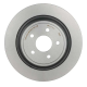Rear Disc Brake Rotor by BREMBO - 08.N258.21 (1 Qty) pa1