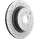 Purchase Top-Quality Rear Disc Brake Rotor by BREMBO - 09.7356.2X (1 Qty) pa1