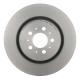 Rear Disc Brake Rotor by BREMBO - 09.8615.11 (1 Qty) pa1