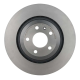 Rear Disc Brake Rotor by BREMBO - 09.8842.21 (1 Qty) pa1