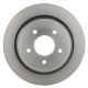 Rear Disc Brake Rotor by BREMBO - 09.8871.11 (1 Qty) pa1