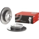 Purchase Top-Quality Rear Disc Brake Rotor by BREMBO - 09.8969.21 (1 Qty) pa4