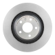 Rear Disc Brake Rotor by BREMBO - 09.9767.11 (1 Qty) pa1