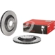 Purchase Top-Quality Rear Disc Brake Rotor by BREMBO - 09.9767.11 (1 Qty) pa25