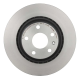 Rear Disc Brake Rotor by BREMBO - 09.9768.11 (1 Qty) pa1