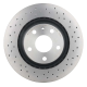 Rear Disc Brake Rotor by BREMBO - 09.9768.1X (1 Qty) pa1