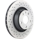 Purchase Top-Quality Rear Disc Brake Rotor by BREMBO - 09.9768.1X (1 Qty) pa25