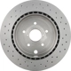 Purchase Top-Quality Rear Disc Brake Rotor by BREMBO - 09.A198.1X (1 Qty) pa5