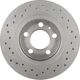 Purchase Top-Quality Rear Disc Brake Rotor by BREMBO - 09.A652.1X (1 Qty) pa4